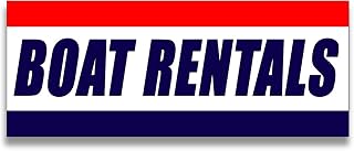 Boat Rentals Vinyl Banner (Size Options) Small - 24x60