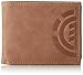 Element Daily Elite Wallet Porte-Feuille Homme Brun FR: Taille Unique (Taille Fabricant: U)