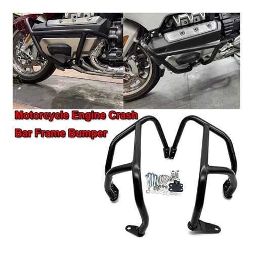 Protector carénage Goldwing 1800 GL1800 F6C 2018-2024 pare-chocs cadre moto noir