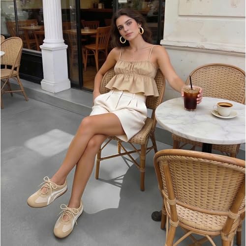 Image of Tigeridea Mary Jane Sneakers for Women Casual Walking Tennis Fashion Shoes
