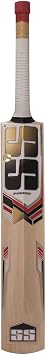 SS Kashmir Willow Leather Ball Cricket Bat, Exclusive Cricket Bat for Adult Full Size with Full Protection Cover