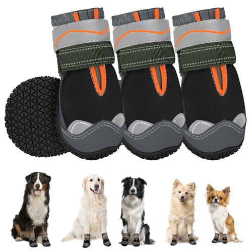 SlowTon Waterproof Dog Booties