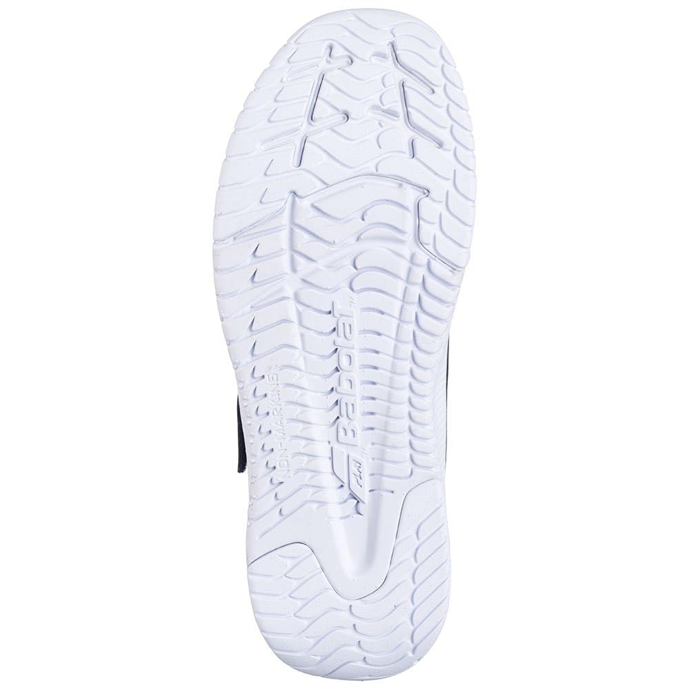 Babolat Enfants Pulsion AC Chaussures De Tennis Chaussures Toutes Surfaces Crème - Bleu