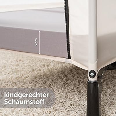 Materassino Da Viaggio Pieghevole Per Lettini Hauck - 120x60 Cm, Con Borsa Di Trasporto - Foto 2