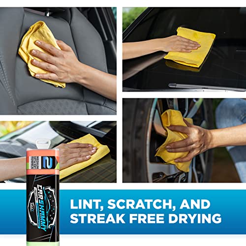 Carx Car Shammy Towel 27" X 17", Super Absorbent And Scratch-Free Car Drying Towel - Chamois Cloth For Car #TOP3