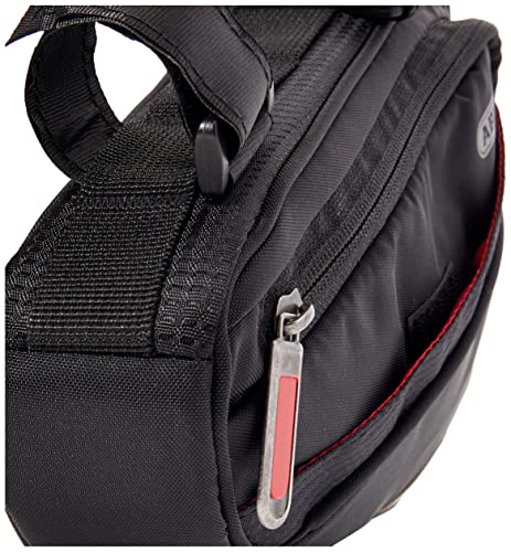 ABUS Fahrradtasche Oryde ST 2250 - Rahmentasche mit Klettband - wasserabweisendes Material - Schwarz
