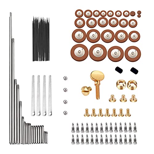 Pièces de saxophone et kit de ressorts DIY pour réparation d'instruments à vent 119 pièces