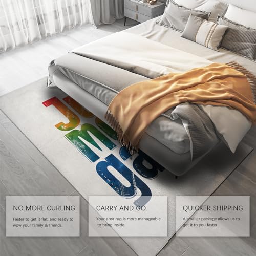 Tapis enfants graffiti lavable pour éliminer les taches tenaces