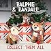 PLUSHIBLE BRIDGING MILES WITH SMILES Plush Reindeer Stuffed Animal - Holiday Deer Characters with Antlers Toy for Girl, Boy, Baby, Toddler - Christmas Decor - Little Plushie Toys - Randall, 8