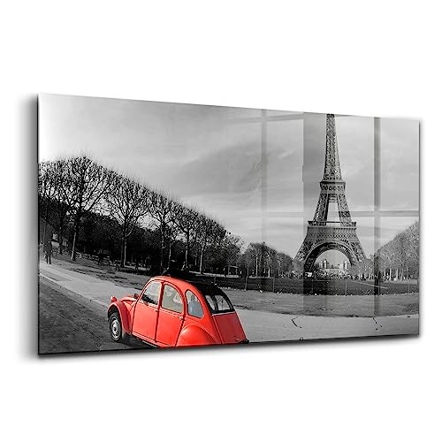 Wallart peinture sur verre coloré 120x60cm pour tableau design moderne