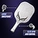 OWL Sport Pickleball Paddle, Founder’s Limited Edition - CX, USAPA Pro Tournament Approved, Over 50% Noise Reduction, Elite Performance Paddle, Large Sweet-spot with Elite Spin & Control