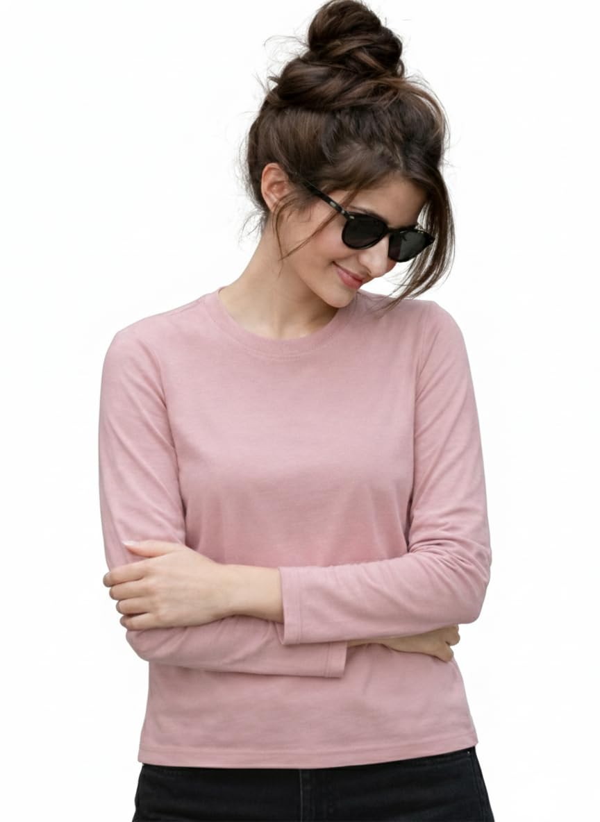 STYLENSE Women's Solid Full Sleeve Round Neck Top | Soft Spun Fabric | Comfortable Casual Multiple Colors |Available Sizes... - Review, Price and Buying Guide