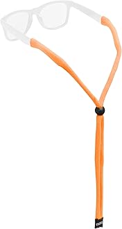 Original Cotton Safety Eyewear Retaine-Unisex Keeper for Sunglasses-Adjustable Fit & Made in USA (Standard-End Size)