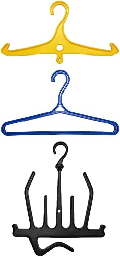 Scuba Choice Percha para trajes de neopreno y trajes secos: percha resistente para BCD, trajes de neopreno y almacenamiento de equipos de buceo,