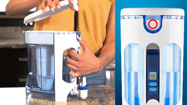 Amazon.com: ZeroWater 12-Cup Ready-Read 5-Stage Water Filter