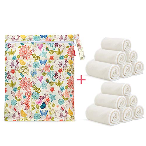 Damero Inserti per Pannolini con Wetbag (12