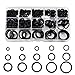 O Ring Assortment Kit, Washer Assort Rubber Gasket Seal, O Rings Replacement Effective Automotive Repair Tool for Valve Automobile Parts Industrial