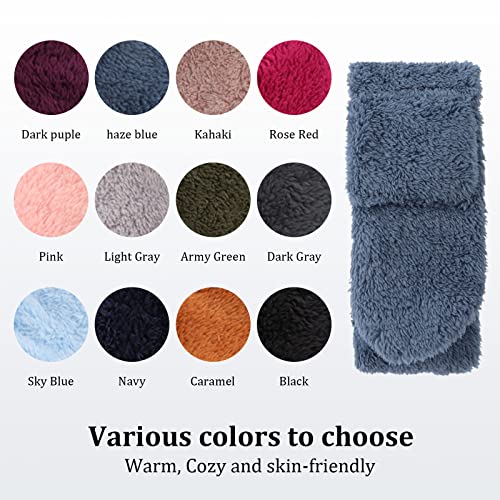 Image of JANGANNSA Fleece Kids Scarf - Warm Winter & Autumn Neck Warmer for Boys & Girls 1-6Y