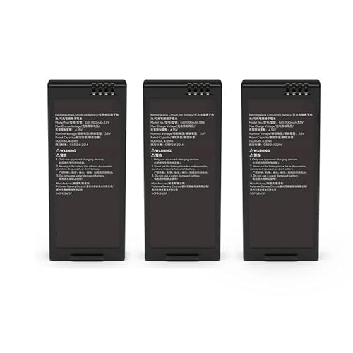 �݊���������܂� DJI Ryze Tello 1100mAh 3.8V LiPo �o�b�e���[�ƌ݊�������A4 �|�[�g�����[�d�n�u�t��(3 pcs battery)