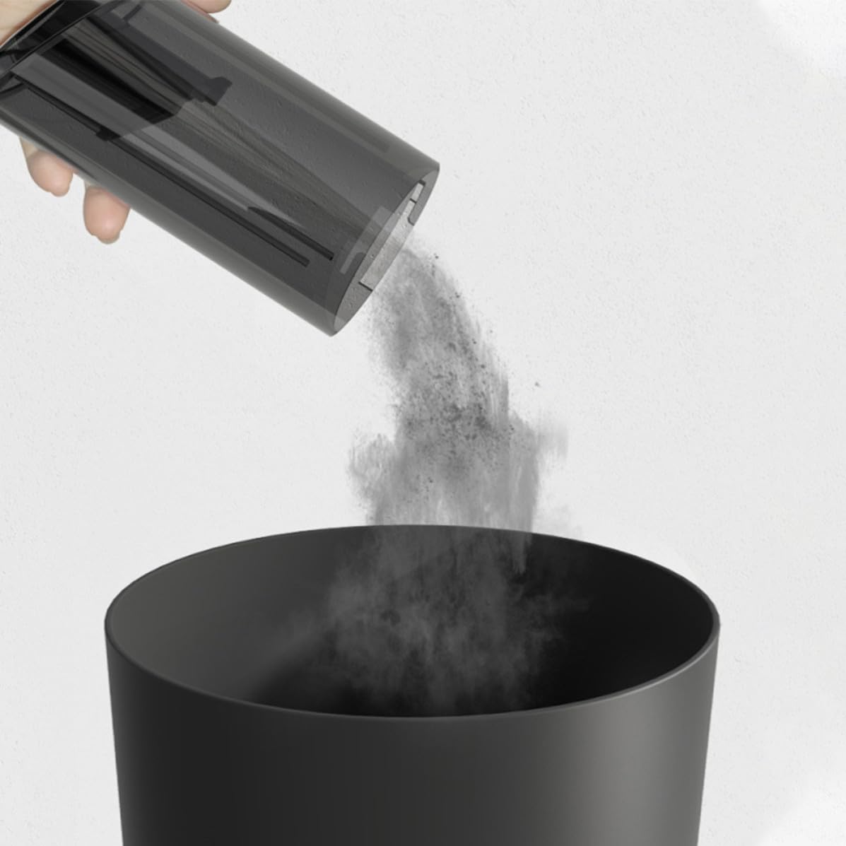 INOOMP Aspiradora de Mano Inalámbrica para Coche de 120w Colector de Polvo, Diseño Compacto en Abs, Adecuado para Limpieza en Vehículos y Oficinas