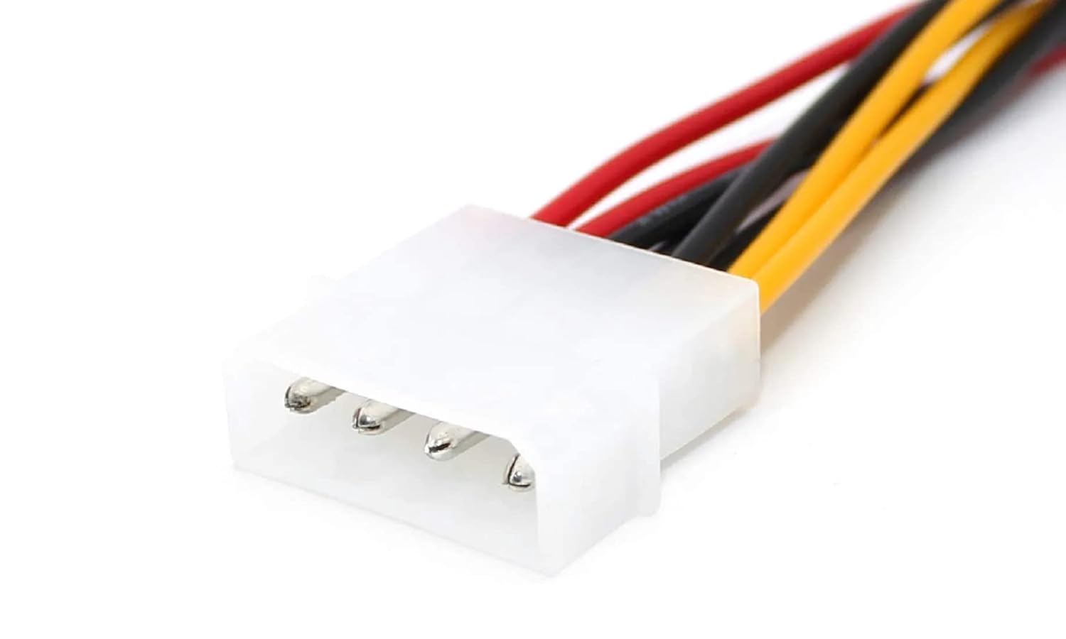 HRtronics® – Molex 4 Pin IDE Power Supply Y Splitter Cable – 2 Female to 1 Male Internal Power Extension Cable for PC, Cooling Fan CD Driver Hard Disk (2 PCS) HRtronics® – Molex 4 Pin IDE Power Supply Y Splitter Cable – 2 Female to 1 Male Internal Power Extension Cable for PC, Cooling Fan CD Driver Hard Disk (2 PCS)