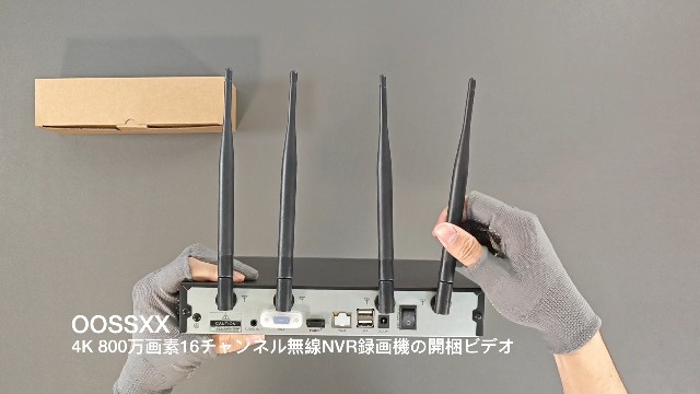 Amazon | OOSSXX NVRレコーダー 録画機 4K 800万画素録画機 16台