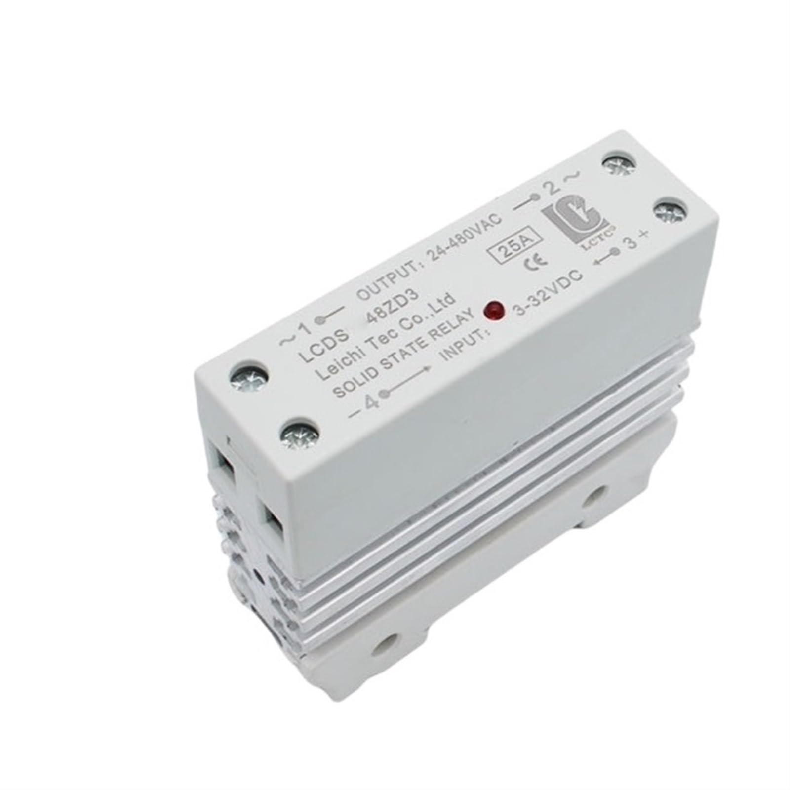 Relais statique SSR-25DA à isolation optique et commutation silencieuse 25A