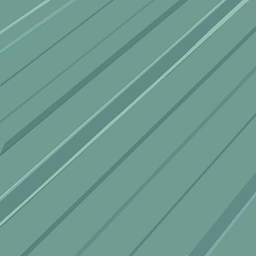 Miniatura 4 de Gecheer Paneles de techo de acero galvanizado, 12 piezas de acero galvanizado, cubierta superior de kiosco, cubierta de repuesto para techo de