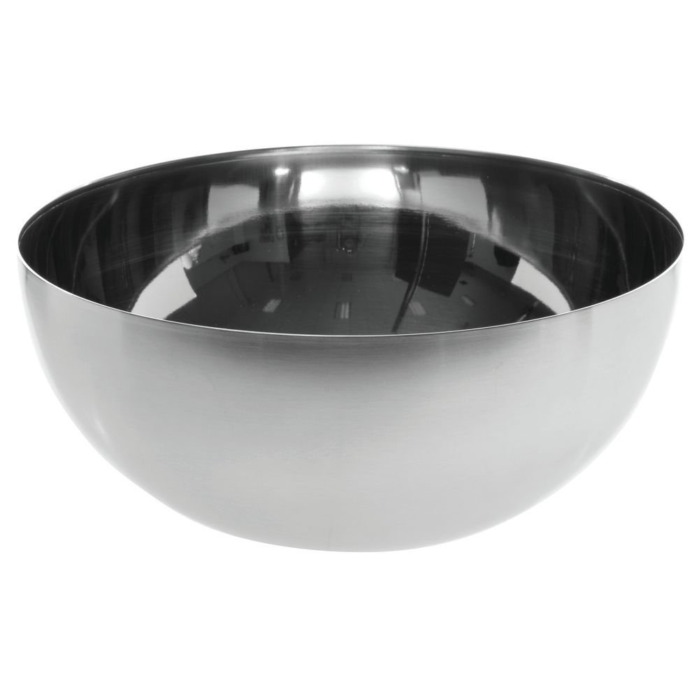 Serving Bowl Stainless Steel Bowl - 7 7/8"Dia x 3 5/8"H by HUBERT – Stainless Steel, Silver, Model ý191538028366ý
