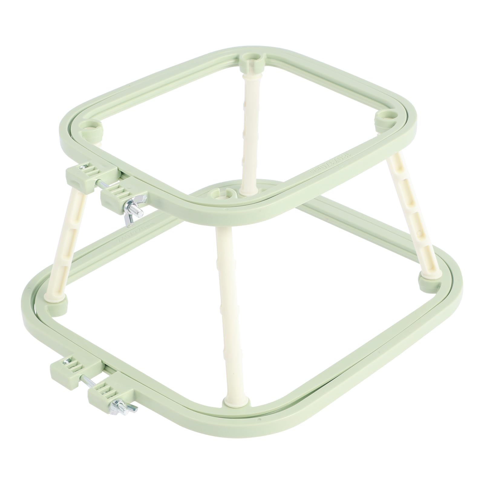 Yunyouc Style 1 Adjustable Embroidery Frame Lap Stand, Versatile Needlework Lap Stand, Sturdy Embroidery Hoop For Sewing Arts Crafts Needlework (Style 1)