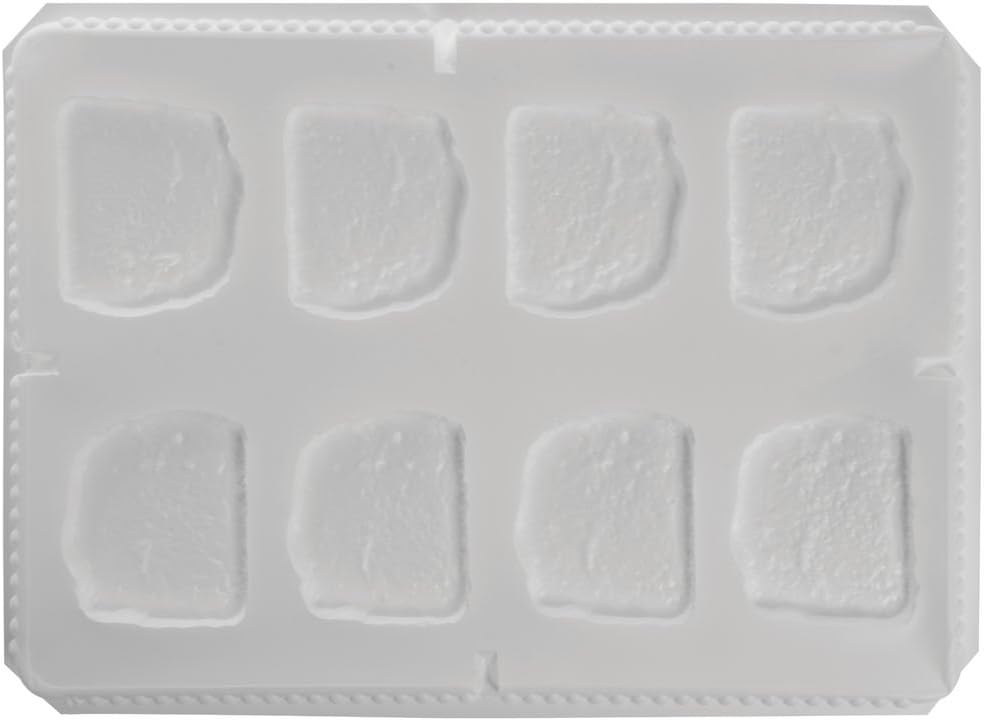 Meatloaf Mold, Plastic, Rectangular, White, 8 Servings