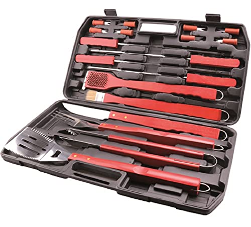 Set pour barbecue 18 pièces coffret cadeau idéal pour les amateurs