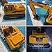 MIDOCCHIO Alloy Engineering Vehicle Toys, Children's Construction Vehicle excavators, Cranes, Toys, Birthday Gifts, Christmas Physics (Excavator Toys)