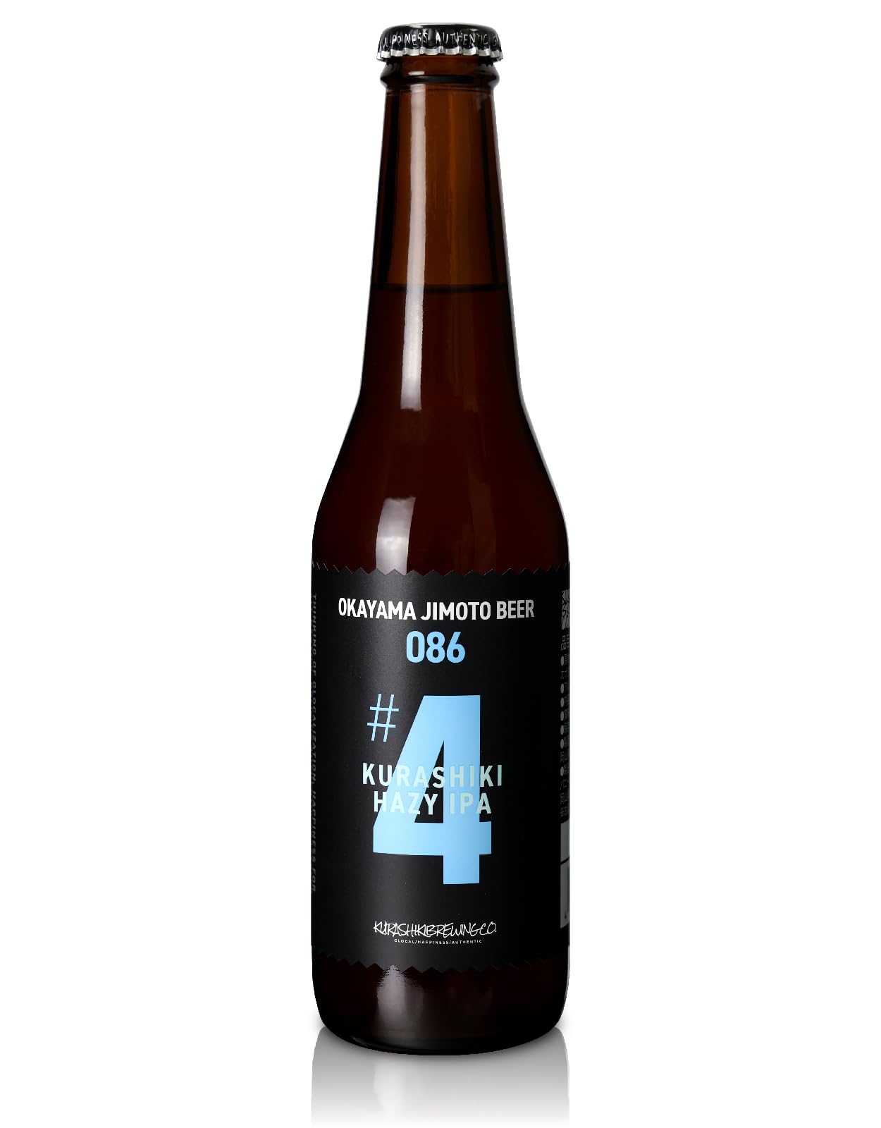 Amazon.co.jp: OKAYAMA JIMOTO BEER 086 クラフトビール #4 KURASHIKI
