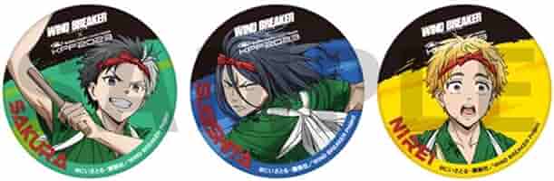 wind breaker ウィンドブレイカー　KPF 2023 缶バッジセット wind breaker ウィンドブレイカーKPF 2023 缶バッジセット