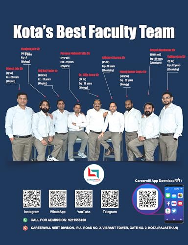 Image of Careerwill NEET Study Module Set (English Medium) | Complete Syllabus 11th+12th | 23 Modules | 4200+ Pages | Mindmaps | Updated with NTA pattern 2026 | Designed by Kota Best NEET faculties | Online Solutions | LAUNCH OFFER at 2999 /-