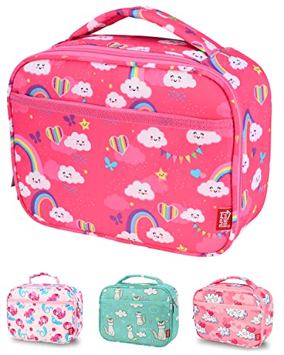 Yookee Home Insulated Lunch Box For Girls Cute Lunch Bags For Kids Teens Toddlers cover