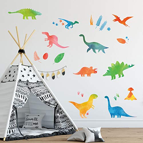Vinilos Decorativos Maydahui Dinosaurios 3 Hojas 11 pulg miniatura 6