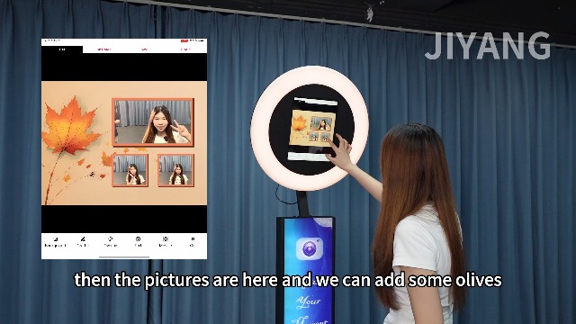 Portable Photo Booth Compatible with Any Ipad,Photo Booth Stand