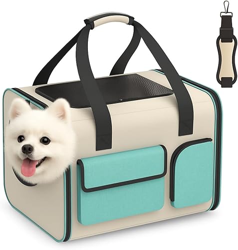 Transportador de gatos suave para aerolíneas aprobado bolsa de viaje para perros pequeños - Transportador de viaje para mascotas para gatos pequeños