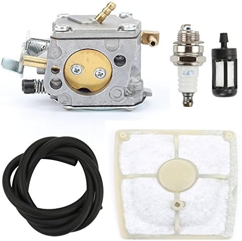 Milttor Carburetor with Fuel Filter Line Air Filter Spark Plug Fit STIHL 041 041AV 041 Farm Boss