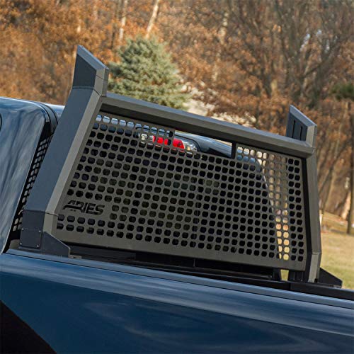 Aries 1110107 Advantedge Black Aluminum Truck Headache Rack Cab Protector, Select Ford F-250, F-350 Super Duty #TOP18