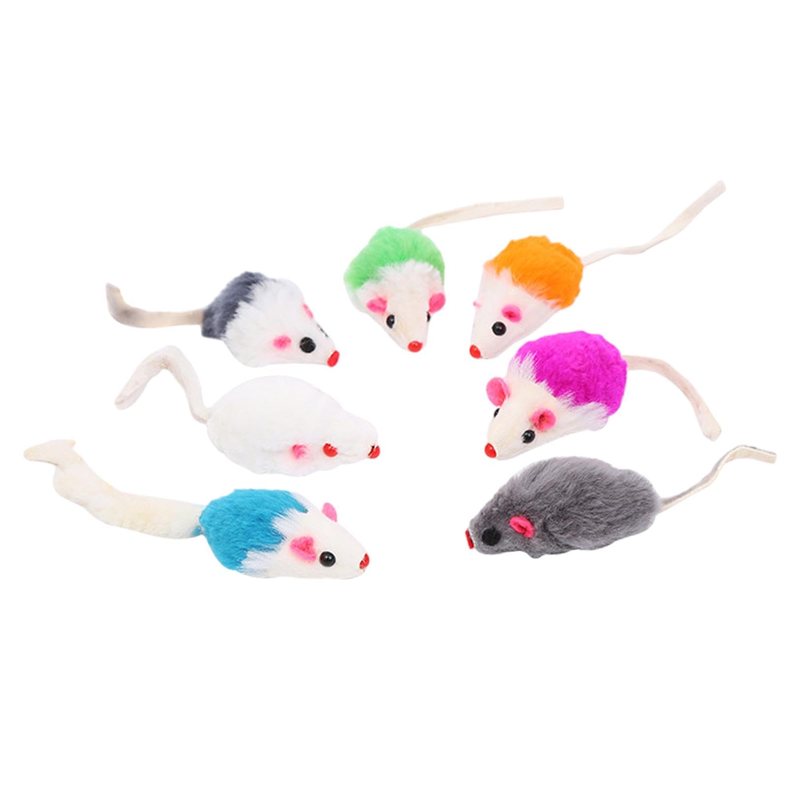 SECRET DESIRE 7 Pieces Kitten Mice Toys with Rattle Small Kitten Toys for Puppy Kitten (B0D3F4PNV1) Amazon Price History, Amazon Price Tracker