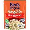 BEN'S ORIGINAL Ready Rice Original Long Grain White Rice, Easy Dinner Side, 8.8 oz Pouch (Pack of 12)