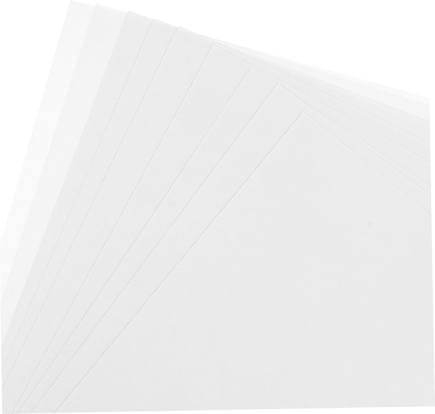 10 Sheets Matte Printable PVC Sheet Compatible with Dye Pigment Inks for Custom Business Cards Home Decor Versatile Printing Material for Creative Projects