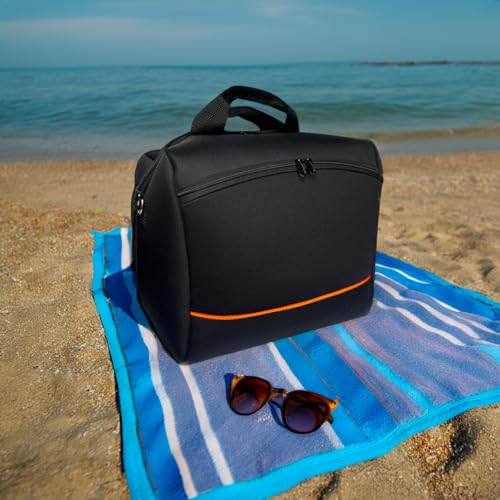 Case Capa bolsa para Jbl Partybox Encore e Essential Com Bolso Espaçoso E Alça Transporte Aveludado