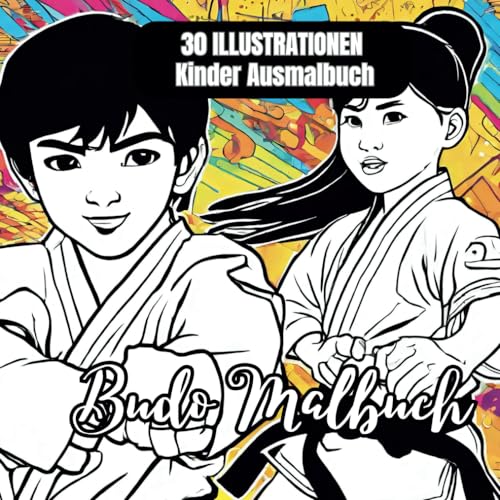 Budo Malbuch: Kampfkunst Kindermalbuch