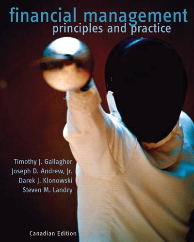 Financial Management: Principles and Practice, ... 0131245678 Book Cover