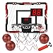 VCYCTO バスケットゴール 室内 子供 ミニバスケットゴール おもちゃ 壁掛け 屋外 子供用 室内 小学生 壁 ドア掛け ボール 3個 自動採点 効果音 折り畳み 誕生日プレゼント 男の子 女の子 誕生日 プレゼント 6 7 8 9 10 歳 クリスマス ギフト 新年 贈り物 人気 玩具 屋内 遊具