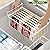 lonpute 3 Pack Stackable Wire Storage Baskets With Tag, Freezer Organizer Bins for Most 7 Cu.FT Freezer Sort Frozen Meats, Deep Freezer Organizer Bins with Handle Add Space Easy Reach, White